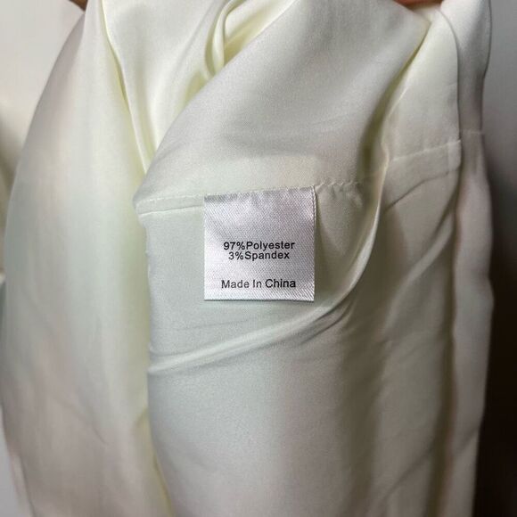 NEW Tuckernuck Dress Daphne Bow Back Ruffle Mini Dress White Size XXS - Picture 8 of 9